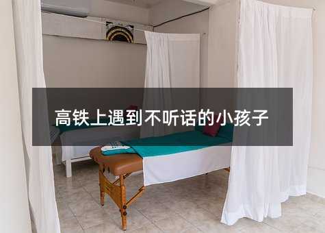 高铁上遇到不听话的小孩子