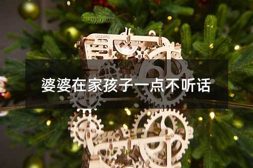 婆婆在家孩子一点不听话